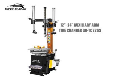 China 11'-24'' Semi Automatic Tyre Changer Machine / Double Help Arm Tire Changer  for sale
