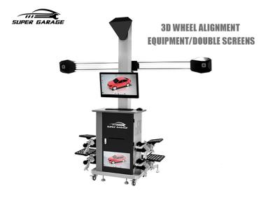 China SG Truck Wheel Aligner , 3D Precision Alignment Equipment Automatically Target Tracked for sale