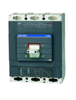 China 3Pole 4Pole Mccb moldeó el disyuntor del caso, protección eléctrica de 630A Mccb en venta