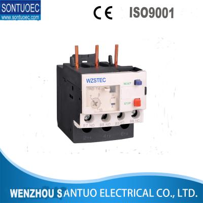 China Dust Proof Single Phase Thermal Overload Relay Fixed Install Plastic Texture for sale