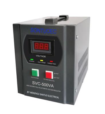 China Regulador da tensão AC de Sontuoec 230V 500VA da fase monofásica à venda