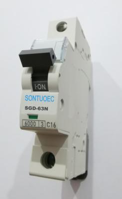 China PA66 Nylon MCB Miniature Circuit Breaker Lighting Distribution for sale