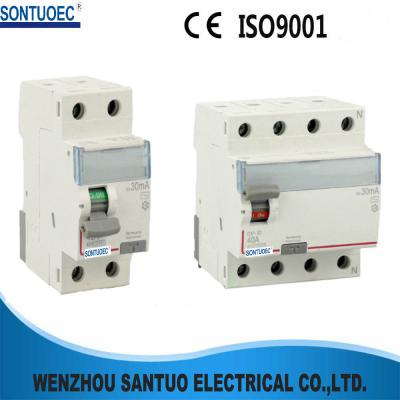 China PA66 Sontuoec 2P Single Phase RCCB Circuit Breaker IEC61008 for sale