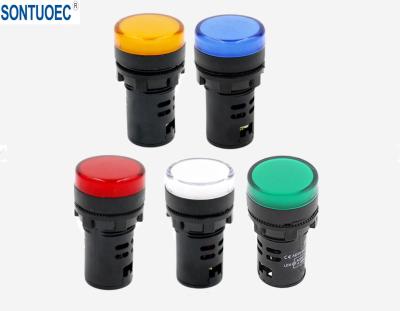 Chine Bâti coloré 22mm Led Indicator Light pilote 220V de panneau à vendre