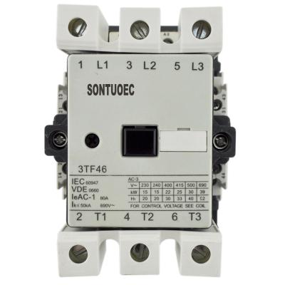 中国 Sontuoecの銅の質AC接触器380v 3Pの磁気接触器 販売のため