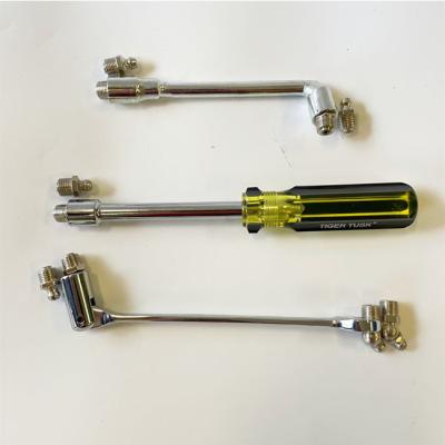 China M10 Unfolded Hex Nut Wrench Grease Gun Nipple Screwdriver for sale