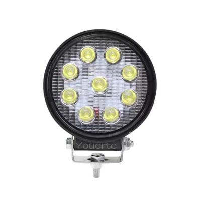 China 27w Daytime 12v Tractor Lights Ip68 Fog Lamp Running Searchlight for sale