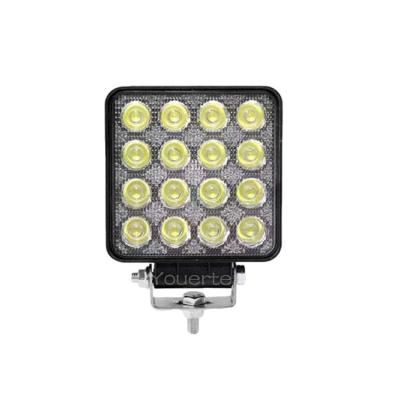 China Warm Yellow 48w 12v Led Tractor Lights , Fog 24 Volt Tractor Lights for sale