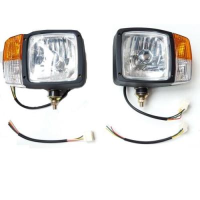 China IP6K Vehicle Halogen Lamp 24 Volts Front Lights For Truck Tractor for sale