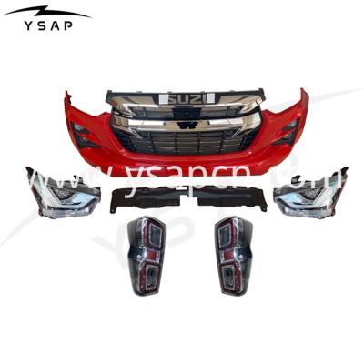 China ABS Pickup Truck Body Kit 2021 D-Max Low Upgrade To High Body Kit for sale