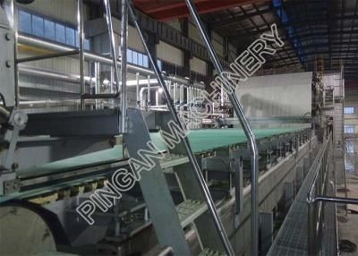 China Big Jumbo Roll Kraft Paper Making Machine Fluting Craft Paper Mill Machinery for sale