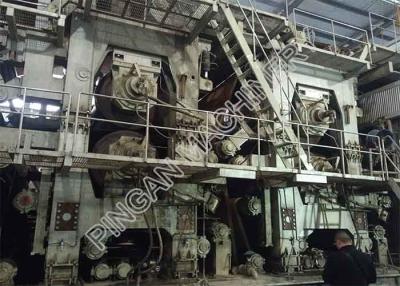 China Kraft Paper Small Scale Manufacturing Machines High Speed Open Headbox Type for sale