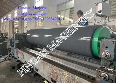 Chine machine de papier supérieure de lissage Rolls de presse de 850x4200mm à vendre