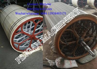 China SS304 2800mm Width Dia 1800mm Paper Machine Cylinder Mould for sale
