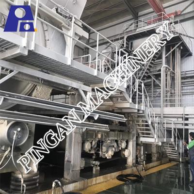 China SS-Toilettenpapier, das Maschine komplette Seidenpapier-Fertigungsstraße macht zu verkaufen