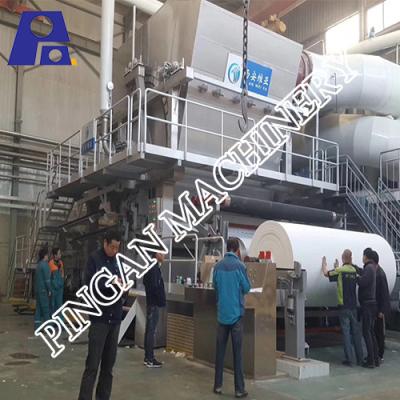 China 20T/D Toilettenpapier, welches Toiletten-das Gewebe der Maschinen-2850mm herstellt Maschine macht zu verkaufen