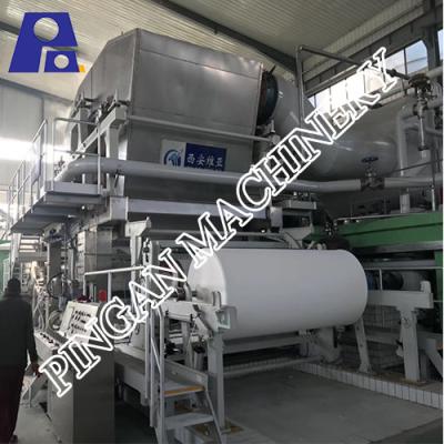 China Hydraulic 20T/D Toilet Paper Making Machine Polish Treatment Tissue Making Machine for sale