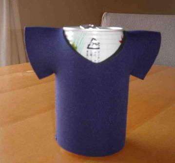 China Hot-selling High quality Neoprene Beer Koozie ,Cans holder Beer bag In T-shirt Design for sale
