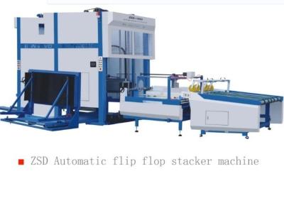 China 1500mm Laminated Sheet Auto Stacker Machine Automatic Collection Flip Flop And Stacking for sale
