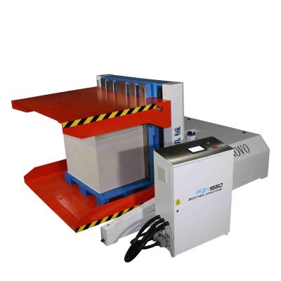 China 1450mm Paper Load Turner Automatic Pallet Feeding Flip Flop Machine for sale