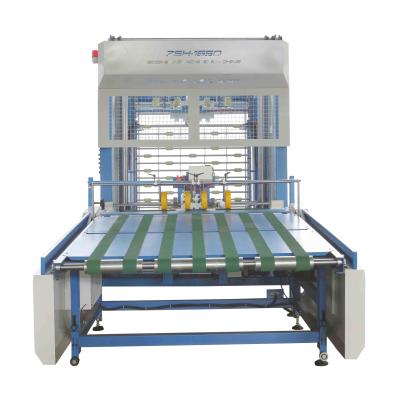 Chine plastifieuse automatique de papier de carton ondulé de machine de stratification de flûte de 300gsm-10mm avec l'empileur de 2200mm à vendre