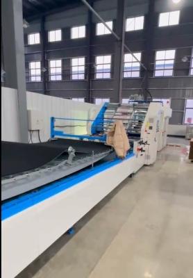 China Corrugated Board Paper Mounting Machine Cardboard Paper Automatic Laminating High Speed for sale