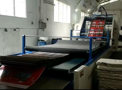 Китай Машина для производства бумажных ламинатов картона установки бумаги коробки каннелюры рифленая автоматическая продается
