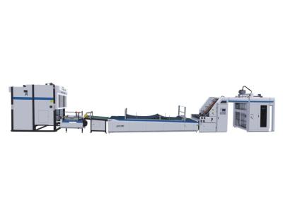 Cina strato di 1500x15000mm per ricoprire la macchina di laminazione litografica automatica della macchina di laminazione con l'impilatore di caduta di caduta in vendita