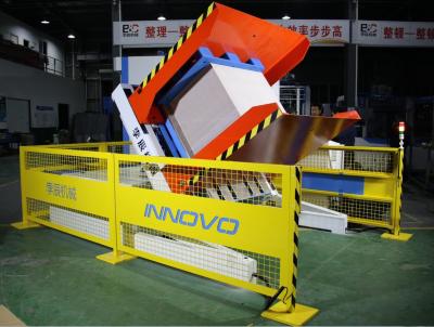 China Aligning Dust Removing Pile Turner Machine Automatic Paper Scrap for sale
