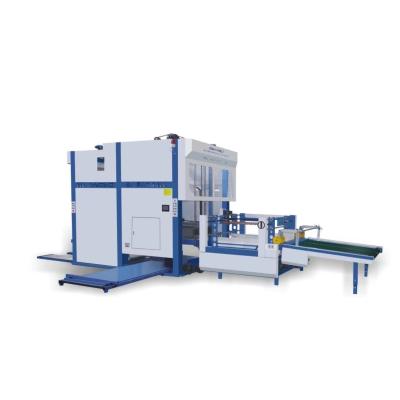 China 3P Automatic Paper Stacker Machine 8kw Intelligent Flip Flop Video Monitoring for sale