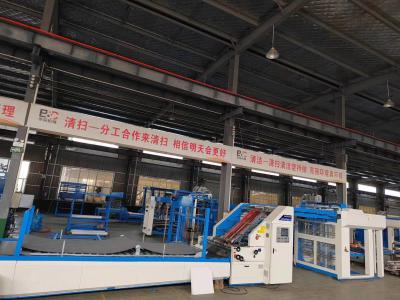 China ZGFM Series 1500mm Flute Laminating Machine Automatic Sheet To Sheet For Corrugated Cardboard for sale