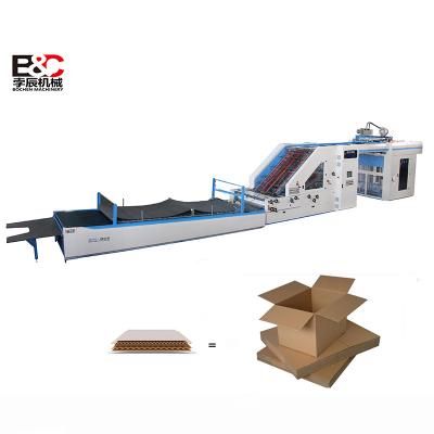 China Sfc 1500 Automatic Flute Laminator Machine Corrugated Sheet 5 Ply With Video Monitoring for sale