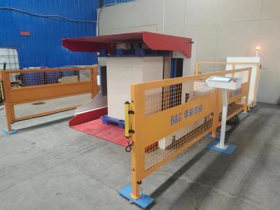China 3min/round pallet ventilação automática de papel de remoção de poeira alinhamento pilha máquina de transformação à venda