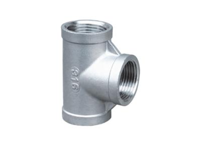 China TEE Stainless Steel Thread Tee Stainless Steel Tee factory Stainless Steel Pipe Fittings China for sale