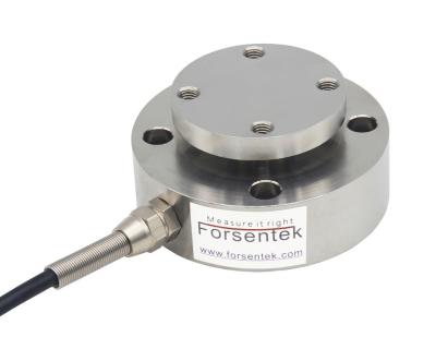 China Tension and compression load cell 0-60kN Press force transducer with flange mounting for sale
