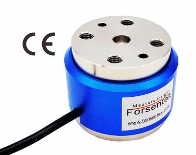 China Miniature Flange Style Reaction Torque Transducer 0-885 lbf-in Static Torque Sensor for sale