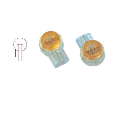 China Waterproof IDC Terminal Block Lock Joint 3M UY2 Connector Connector With Yellow Lid for sale