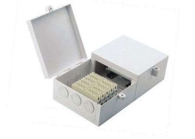 China Fire Resistant Weatherproof DB Box , Back Mount  100 Pair ABS Distribution Box for sale