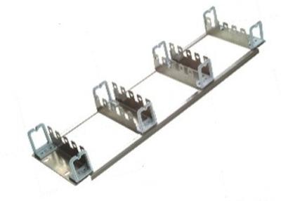 China Rack Mount Frame With Jumper Rings , 19 Inch 150 Pairs Back Mount Frame For Krone Module for sale