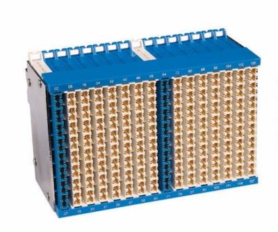 China 128 Pairs Main Distribution Frame MDF Terminal Block For Inside Terminal for sale