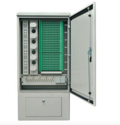 China 288 Core SMC Fiber Optic Cross Connect Cabinet For Outdoor Cable Connections for sale