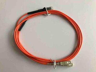 China MTRJ - SC Duplex Multimode Fiber Optic Cable 0.3dB 3.0mm For Cabling System for sale