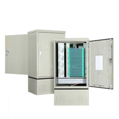 China Outdoor Street Cabinet 144 Fibers 288 Cores 576 Cores Optical Distribution Cabinet for sale