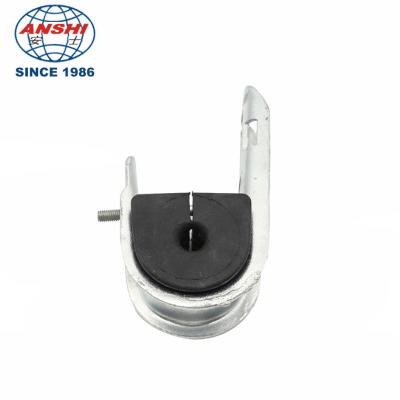 Chine ADSS optical cable suspension clamp, pre twisted suspension clamp J-type suspension clamp fixing fixture à vendre
