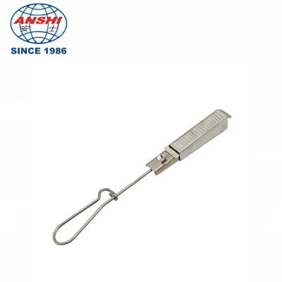 China ODWAC-22-0 stainless steel wire clamp FTTH accessory Drop wire clamp Anti fall safety rope for sale
