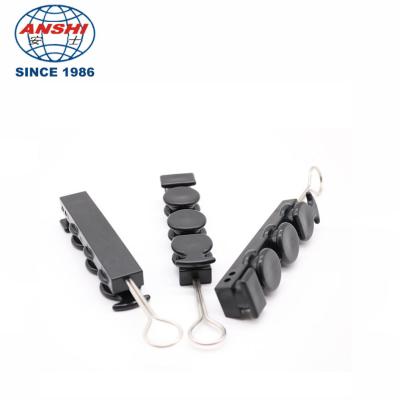 China S-Shaped Fixing Component, Fiber Optic Broadband Accessory Hardware, Anchoring Wire Clamp for sale
