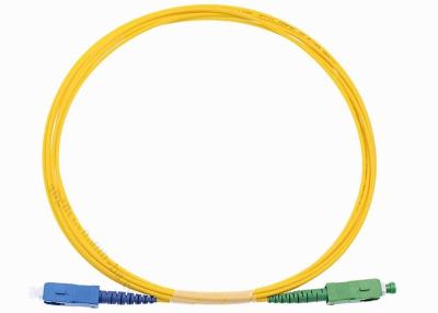 China 12 Cores Fiber Optic Jumper Cables SC / UPC 1.5 Meter Fiber Optic Pigtail for sale