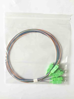 China SC/APC de fibra ótica do cabo de remendo de 12 núcleos trança de uma fibra ótica de 1,5 medidores à venda