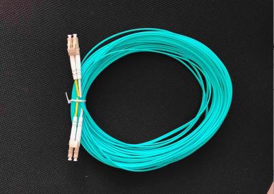 China OM3, azul, manutenção programada do único modo, palavra simples, cabo de remendo da fibra do conector de SX LC/PC-LC/PC à venda