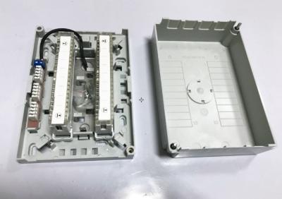 Китай Привинтьте коробку распределения кабеля телефона 20 пар замка для модуля кроны ЛСА с заземляющим приспособлением продается